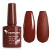 VENALISA Gel Nail Polish 7.5ml Brown Color Gel Polish Soak Off UV LED Long-Wear Mirror Shine Essential for Nail Art Salon-Quality Manicure at Home 559