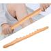 Natural Wooden Massage Stick - 8 Pressure Points for Neck & Back Pain Relief | Manual Massage Tool for Body Relaxation - Buy Online on GoSupps.com