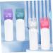 Healifty 6 pi ces Flacon Applicateur pour Coloration Cheveux Bouteille L g re Plastique avec chelle Gradu e Peigne Applicateur Racines Huile Capillaire pour Usage Professionnel et - Buy Online on GoSupps.com