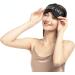 NMM Global 100% Mulberry Silk Sleep Mask | Adjustable Blackout Eye Cover for Men Women Adults | Fuck Off Design | Medium | Pack of 1 - Buy Online on GoSupps.com