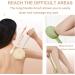 3 in 1 Bath Brush for Women - Long Handle Back Scrubber with Interchangeable Heads - Exfoliating Body Scratcher with Soft Stiff Bristles - Shower and Bath Accessory - Buy Online on GoSupps.com