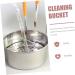 Operitacx Nasal Wash Painting Brush Cleaner - Metal Painting Buckets & Supplies for Artists | Best Brush Washer & Basin for Clean Paintbrushes - Buy Online on GoSupps.com