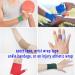 12-Pack MINGYUE Self Adhesive Bandage Wrap - Red Athletic Tape for Wrist, Ankle & Sports Injuries - Buy Online on GoSupps.com