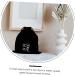 BIUDECO 4 Pcs Hair Dryer Storage Bag Mini Hair Organizer Storage Hair Dryer Travel Bag Tool Flannel Black - Buy Online on GoSupps.com