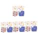Stobok 16 pieces decorative maternity container bag sweet change cream mama wet napkin holder girl mini-fabric light pocket enchantingly sorted the color of the color