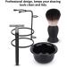 Men's Beard Shaving Set - Professional Butterfly Open Double Edge Razor, Brush, Bowl, Stand Holder - Wet Shave & Beard Kit Gift - Buy Online on GoSupps.com