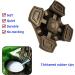 BRMDT Quad Walking Cane Rubber Tips Replacement Fit on 3/4" Sticks Non-Slip Self-Standing Cane tip Quadruple Stable Feet Pad for Walking Sticks - Buy Online on GoSupps.com