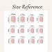 24 Pcs French False Nails Short Square Press on Nails Full Cover False Nails Nude Reusable Semi-Transparent Nails for Women and Girls Nail Art Accessories - Buy Online on GoSupps.com