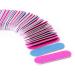 dijiusidy 100 Pieces Sandpaper Nail File Wear-Resistant Flexible Crystal Polishing File Reusable Cosmetic Pedicure Manicure for Women - Buy Online on GoSupps.com