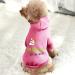 Personalized Pet Hoodie for Dogs | Custom Photo Text Soft Sweater with Hat (Pink) - Shop Now! - Buy Online on GoSupps.com