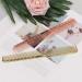 kuou Professional Aluminum Metal Salon Comb Heat-resistant Anti-static Hair Comb for Hair Cutting Styling & Grooming Rose gold - Buy Online on GoSupps.com