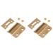 Lckiioy 2X Replace Metal Lower Trimmer Blade Cutter Head for Electric Shaver -Gold