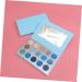 Angoily 15 Eyeshadow Palette Makeup Palette Woman Eyeshadow Compact Eye Shadow Miss Make up Kit Glitter 1 count (Pack of 1) Blue - Buy Online on GoSupps.com