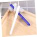 Ultechnovo Dual-Sided Toothbrush Set - 4 Two-Colored Manual Denture Brushes for Home & Travel | Best Cleaning Solution for False Teeth - Buy Online on GoSupps.com