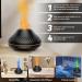 Ranjima Flame Diffuser - 7 Color Aroma Lamp & Humidifier | Waterless Auto Power-Off | Perfect for Home Bedroom Yoga & Office - Buy Online on GoSupps.com