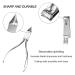 Professional 12-Piece Manicure Pedicure Kit with Travel Case - Tseoa Nail Clippers & Grooming Tools - Buy Online on GoSupps.com