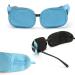 12PC Reusable Eye Flap Glasses for Amblyopia & Strabismus | Left & Right Eye Cover for Kids & Adults - Blue Medium - Buy Online on GoSupps.com