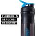 Buy BlenderBottle SportMixer Tritan 820ml - BPA-Free Protein Shaker & Water Bottle - Black/Cyan for Fitness Shakes - Buy Online on GoSupps.com