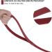 Buy Wolfone 3m Dark Red Waterproof Dog Leash - Heavy Duty Recall & Training Tow Line for Outdoor Activities - Buy Online on GoSupps.com