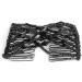 Women Girl Magic Easy Hair Beads Slide Stretchy Comb Clip Stretchable Hairpin Double Slides Hair Combs for Women Ladies Girls (BLACK) - Buy Online on GoSupps.com