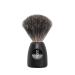 Nom LASSE shaving brush pure badger hair black Black Pure badger.