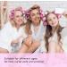 Spiral Curls Hair Rollers Set - 24 Heatless Curlers with Clips and Comb, Pink - Buy Online on GoSupps.com