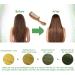 EQLEF Green Sandalwood Wide-Tooth Comb - Natural Large Sandalwood Anti-Static Comb - Buy Online on GoSupps.com