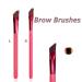 2023 Professional 3D Eyebrow Brush Set - Square Stereoscopic Concealer Makeup Brush for Hairline - 1 Set - Buy Online on GoSupps.com