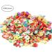 TOSSPER 1000 Pcs 3D Polymer Clay Tiny Fruit Slices - Nail Art DIY Design Wheel Decorations - Buy Online on GoSupps.com