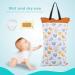 Garosa Waterproof Diaper Bag for Newborns - Large Capacity Hanging Wet Dry Cloth Nappy Storage - Buy Online on GoSupps.com
