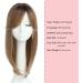 18 Ombre Brown Blonde Hair Topper for Women - Natural Straight Hair Piece for Thinning Hair - Extra Volume, Super Soft Feel - Buy Online on GoSupps.com