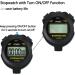 Fcxjtu Simple Digital Sports Stopwatch Timer - Silent Basic Operation for Swimming & Running Training | Non-Waterproof Black Design - Buy Online on GoSupps.com