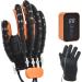 GENDOING Rehabilitation Robot Glove for Stroke Patient Hand Stroke Recovery Equipment with Portable Belt USB Chargeable Fingers Strength Training Device for Hemiplegia Left Hand-M.
