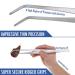 12 Inch Tweezers Stainless Steel Curved Serrated Tip  Multipurpose Handle Cooking Tweezer Tongs  Reptile Feeding Precision Aquascaping  Repairing Garden Craft Tool Curved Tip - 12 - Buy Online on GoSupps.com