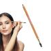 Eyebrow Definer Pencil - Double Ended Eyebrow Pencil Waterproof Brow Stylist Definer Eyebrow Retractable Pencil for Girls Women Dtt Black
