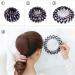 4 Pack Rhinestone Bird Nest Ponytail Holder Hair Clip Set for Women and Girls - Buy Online on GoSupps.com