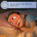 Buy Cute Cartoon Dinosaur Sleeping Mask - Soft Plush Eye Cover for Kids & Adults | Funny Travel Blindfold - Perfect Gift - Buy Online on GoSupps.com