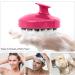 Philorn Scalp Massage Brush | Soft Silicone Shampoo Brush for Men Women & Pets | Wet & Dry Scalp Massager | Magenta & Black - Buy Online on GoSupps.com