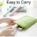 JdXun Travel Toothbrush Set - 2 Eco-Friendly Portable Toothbrush Covers for Family - Gray & Green - Buy Online on GoSupps.com