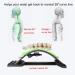 Sonew Arched Back Stretcher | Lumbar Support & USB Heating Waist Massage Mat | Spine Board for Back Stretch (Black & Green) - Shop Internationally - Buy Online on GoSupps.com