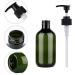 YEBeauty 10oz Pump Bottle Dispenser 2-Pack - Refillable Soap Shampoo Dispenser for Kitchen & Bathroom - Green 300ml - Buy Online on GoSupps.com