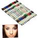PLAFOPE 2pcs 12 Cosmetic Pencils Eyebrow Pencil Waterproof Eyeliner Pencil Glitter Outfit Glitter Eyeliner - Buy Online on GoSupps.com