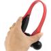 Ruilogod Body Stress Storage Massage Hammer - 32 cm Length - Red & Black | International Shipping Available - Buy Online on GoSupps.com
