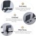 Buy Cabilock 6-Piece Self-Adhesive Razor Wall Hooks - Punch-Free Clothes Rack Hangars for Cabinets | International Shipping Available - Buy Online on GoSupps.com