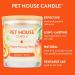 One World Pet House Candle - 12 Fragrances Natural Soy Wax 70-Hour Burn Non-Toxic Pet Odor Removal - Best Gift for Animal Lovers - Buy Online on GoSupps.com