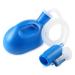 ONEDONE Portable Urinals for Men Urine Bottle Spill Proof Men's Potty Male Pee Bottle 68 OZ for Hospital Home Camping Car Travel 45" Long Hose with Lid (Blue)
