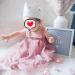 PythJooh Baby Girl Tulle Dress with Butterfly Wings Tutu Princess Dress | 9-12 Months | Dusty Pink - Buy Online on GoSupps.com