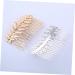Beaupretty wedding hair comb girl birthday bridesmaid hair clip leaf comb hair comb leaves Flower Comb for Bridal Hair Comb for Bride Alloy Comb hairpin headgear gold leaf Comb - Buy Online on GoSupps.com