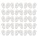 Coheali 30 pairs of glasses nose pads nasal piece for glasses silicone-air chamber-nose pads glasses nose pieces soft nose cushion glasses stain.