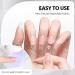 GAOY Solid Nail Glue Gel - 15g for Press On & Acrylic Nails | UV Light Cure | Strong & Durable Adhesive - Buy Online on GoSupps.com